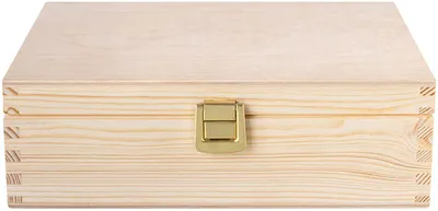 Produktbild von Creative Deco Tee-Box aus Natürliches Kiefernholz | 21 x 16 x 7 cm (+/- 0,5 cm) | mit 6 Fächer und Deckel | Tee-Organizer | Perfekte Tee-Kiste für Decoupage, Dekoration Lagerung der Teebeutel