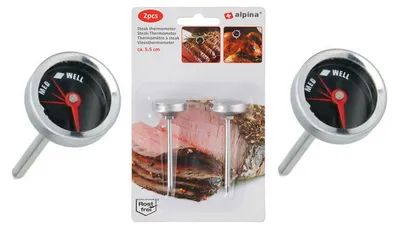 Zdjęcie produktu dla Teploměr na maso, steak, sada 2ks