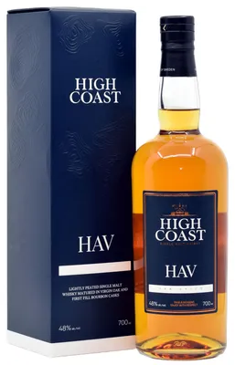 Produktbild von High Coast Hav - Oak Spice - Lightly Peated - Virgin Oak & First Fill Bourbon Cask Matured - Single Malt Whisky
