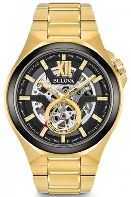 Zdjęcie produktu dla Zegarek męski Bulova 98A178 złoty