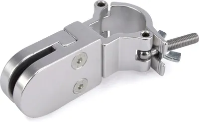 Produktbild von Riggatec Halbschelle (32-35 mm) mit Glasscheibenhalter (6-10 mm) bis 20 kg