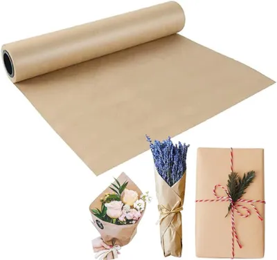 Productafbeelding van Omgoods - Kraft Inpakpapierrol van 38 cm x 30 m van Gerecycled Materiaal