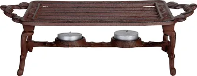 Produktbild von Esschert Design Stövchen Antik braun; CB11