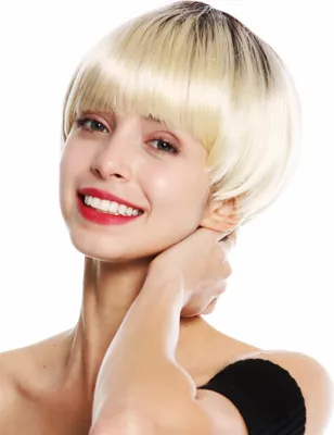 Produktbild von WIG ME UP Perücke kurz Page Ombre Dunkelbraun Platinblond VK-6-613YS4