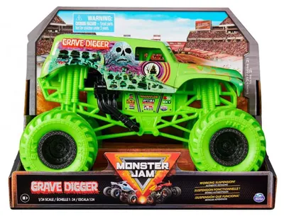 Produktbild von Monster Jam Monster Jam Die Cast 1:24 Grave Digg