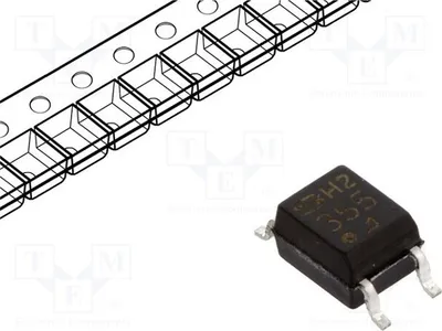 Zdjęcie produktu dla 1 x Optoizolator Uce: 35V PC355NJ0000F. Optoizolator - wyjście SMD. Kanały: 1