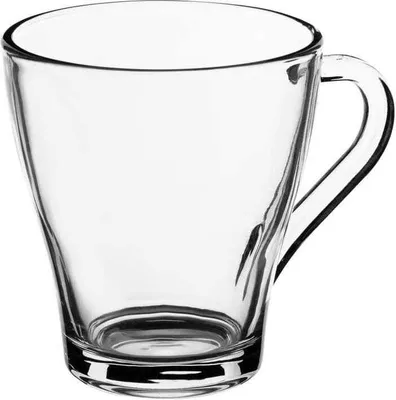 Image de Verre à œil 250 ml lisse transparent pour café thé