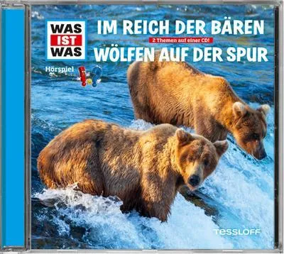 Produktbild von Was ist was Hörspiel-CD: Bären/ Wölfe