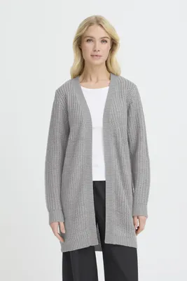 Produktbild von OXMO OXEDNA Damen Strickjacke Grobstrick Cardigan regular fit