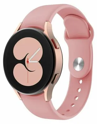 Produktbild von By Qubix passend für Samsung Galaxy Watch 4 - 40 mm & 44 mm - Sportarmband - Rosa