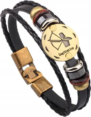 Produktbild von Lederarmband Mit Schützenzeichen