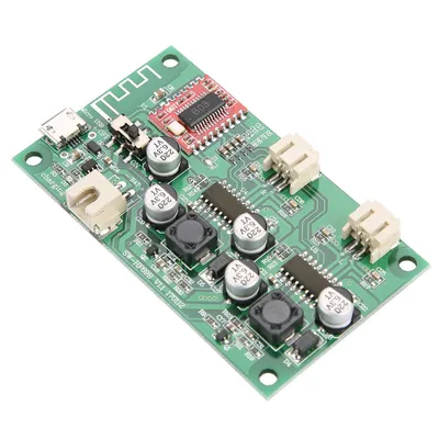Obrázek produktu pro Deska zesilovače Bluetooth, zesilovač napájený lithiovou baterií, zesilovač Bluetooth napájený lithiovou baterií, deska zesilovače, deska zesilovače, modul zesilovače