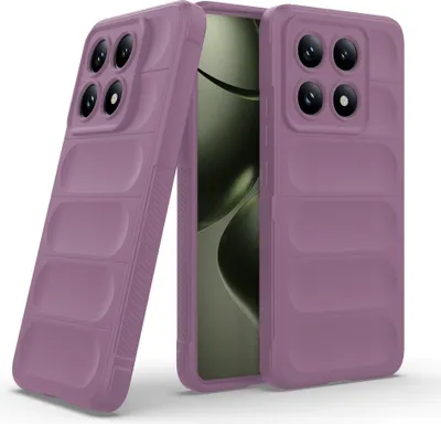 Produktbild von Handy Hülle für Xiaomi 14T Grip Case Cover Schutzhülle Softgrip Farbe: Violett