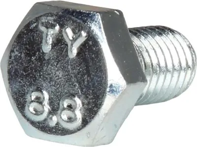 Productafbeelding van Zeskantbout, schroef M10 x 18, kwaliteit 8.8, verzinkt, conform DIN 933 - Citomerx