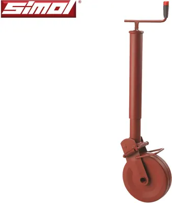Produktbild von Simol Stützrad 1.500 kg halbautomatisch mit Federverriegelung