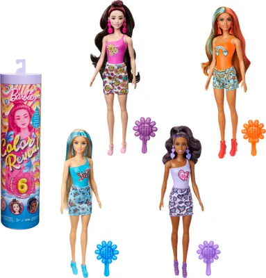 Zdjęcie produktu dla Barbie Color Reveal Lalka Seria Kolorowe wzory