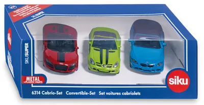 Produktbild von Siku 6314 Cabrio Set
