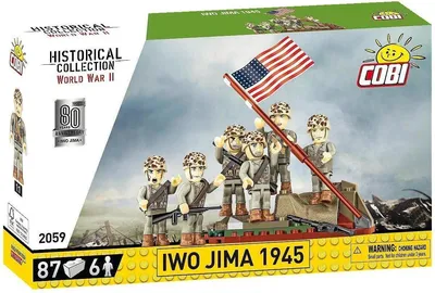 Image de COBI 88 PCS HC WWII /2059/Iwo Jima 1945