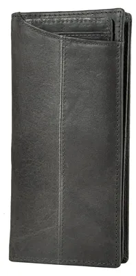 Imagen del producto de Cartera de cuero genuino para hombre con organizador
