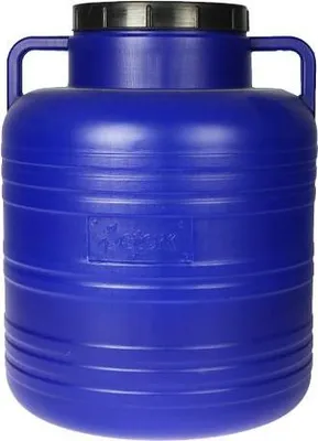 Immagine prodotto di Barile a collo largo 80 litri Barile per crauti Barile per la pioggia Barile per bagagli Campeggio blu