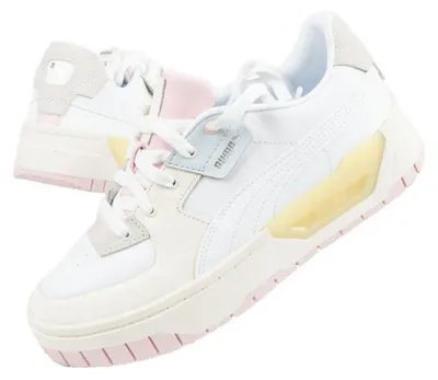 Produktbild von Puma - Damen Schuhe "Cali Dream", Leder PP7010 (37 EU) (Weiß/Gelb)