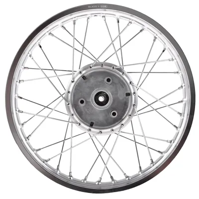 Produktbild von SIMSON Vorderreifen, 1,5x16 Zoll, Aluminium, Chrom, für Modelle S50/51/70, Marke MZA