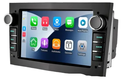 Produktbild von 7-Zoll Android Autoradio – 2-DIN Multimediasystem – Einbauradio – Autoradio-Zentraleinheit – Kompatibel mit Opel – 4 GB RAM & 64 GB Speicher – CAN-Bus-Integration