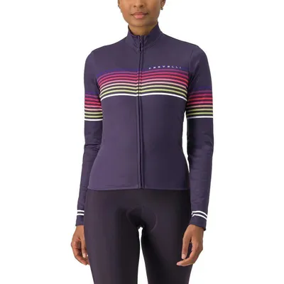 Produktbild von Trikot Castelli Ottanta LS Damen lang Nachtviolett größe S