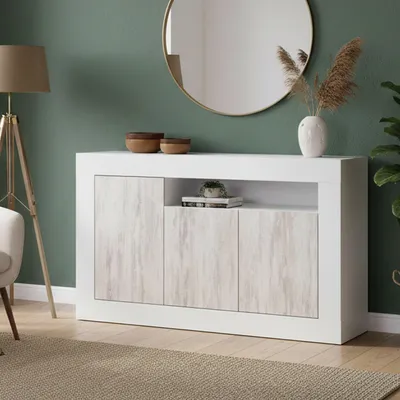 Produktbild von Sideboard - Weiß 42x144x87 cm