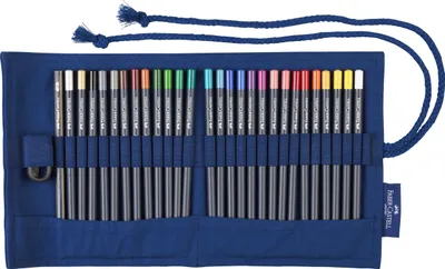 Produktbild von FABER-CASTELL Stifterolle Goldfaber Farbstifte