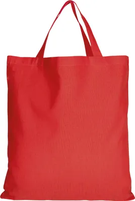 Produktbild von 10er Pack Baumwolltasche - 28 Farben | mit zwei kurzen Henkeln | 38x42cm