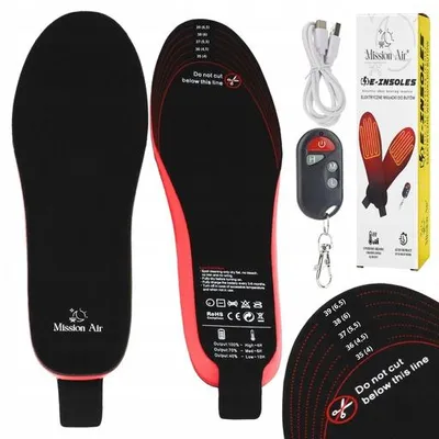 Zdjęcie produktu dla Mission Air E-INSOLES podgrzewane wkładki do butów 35-40