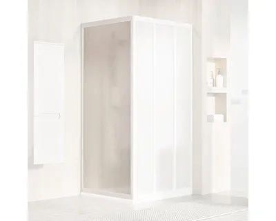 Imagen del producto de Panel de ducha para puertas de ducha RAVAK Supernova APSS-90, color blanco + Pearl 940701R211