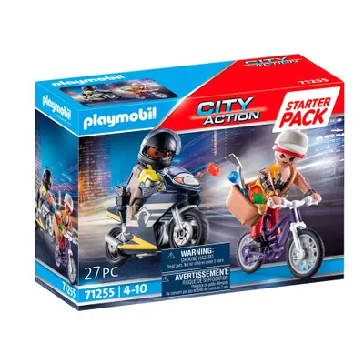 Zdjęcie produktu dla PLAYMOBIL 71255 Zestaw startowy SEK i złodziej biżuterii
