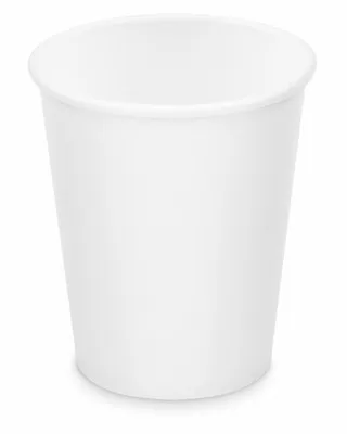Produktbild von 100x Heiß- und Kaltgetränkebecher Pappbecher weiß 200ml 280ml Ø 80mm
