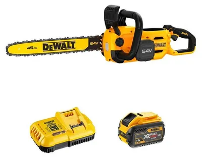 Image de Tronçonneuse 45cm 54V DEWALT DCMCS574X1-QW avec une batterie 9,0 Ah FLEXVOLT