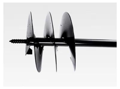 Produktbild von Handbohrer Erdlochbohrer Pflanzbohrer schwarz 5 Durchmesser zur Auswahl (100mm)