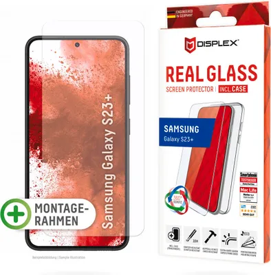Immagine prodotto di DISPLEX Vetro reale + custodia Samsung Galaxy S23+