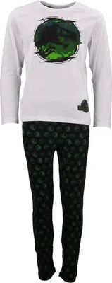 Produktbild von Jurassic World T-Rex Kinder Schlafanzug Pyjama – Weiß / 116