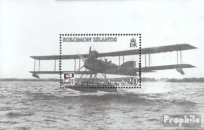 Produktbild von Briefmarken Salomoninseln 2009 Mi Block102 (kompl.Ausg.) postfrisch Britische Marineflieger