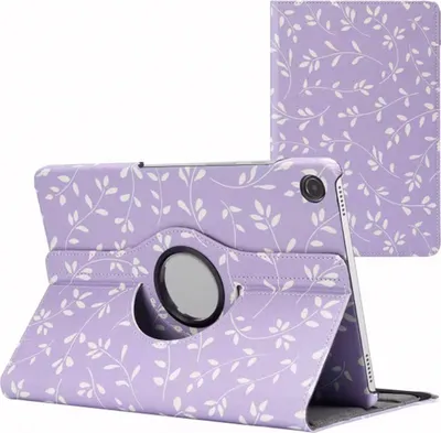 Image de imoshion Bibliothèque design pivotante à 360° pour Samsung Galaxy Tab A9 Plus - Fleurs de lavande