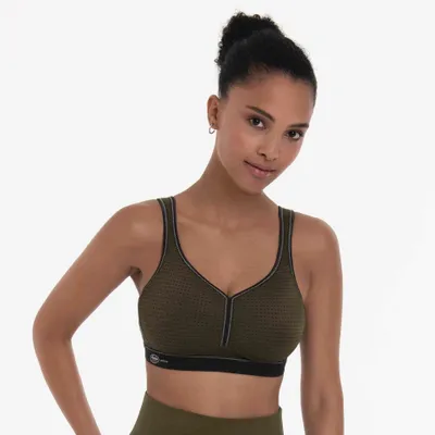 Produktbild von Anita Active Active Sport Bh 5566 Dark Oliv/Schwarz - größe 70 / D