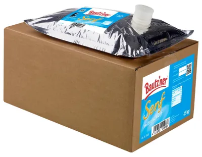 Produktbild von Bautzner Beutel für Saucenspender - Senf mittelscharf - 3x 2,5kg