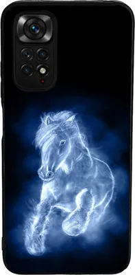 Produktbild von TPU Silikon Hülle für Xiaomi Redmi Note 11 / 11S Handy Cover Case Schutzhülle Handyhülle Bumper MOTIV 113 Pferd