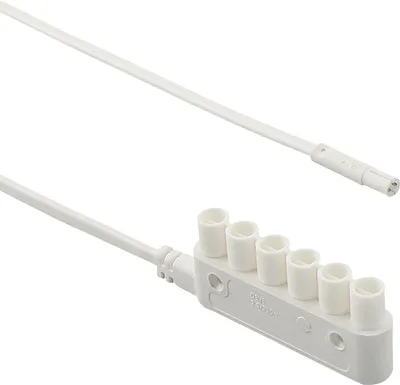 Zdjęcie produktu dla Rozdzielacz ELEKTRA 6-drożny mini system wtykowy, 230 V, długość 600 mm