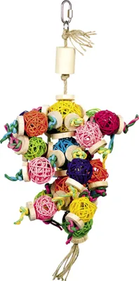 Produktbild von Nobby Cage Toy, Spielzeug mit Geflechtbällen 37 x 18 cm