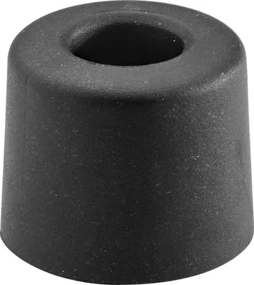 Produktbild von Hettich Türstopper 24,0 x 30,0 mm Kunststoff schwarz - 1 Stück