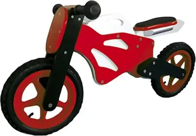 Produktbild von Lauflernrad Superbike rot 12 Zoll Kunststoffräder verstellbarer Sattel