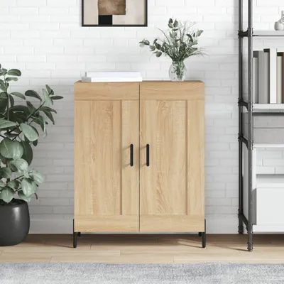 Zdjęcie produktu dla vidaXL Kredens dąb sonoma 69,5x34x90 cm Materiał drewnopochodny