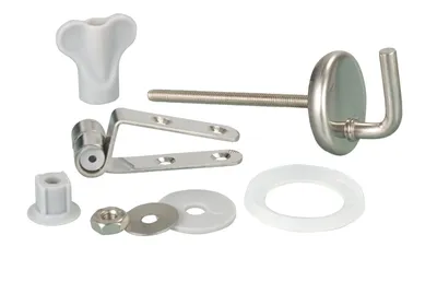 Immagine prodotto di WENKO Set di fissaggio in acciaio inox per sedili del wc Sedili del wc Sostituzione del sedile del wc